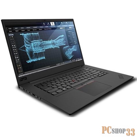 Ноутбук ThinkPad P1 15.6 FHD (1920x1080) IPS, i7-8850H, 16GB DDR4 2666Mhz, 512GB SSD, Nv Quadro P2000 4GB,