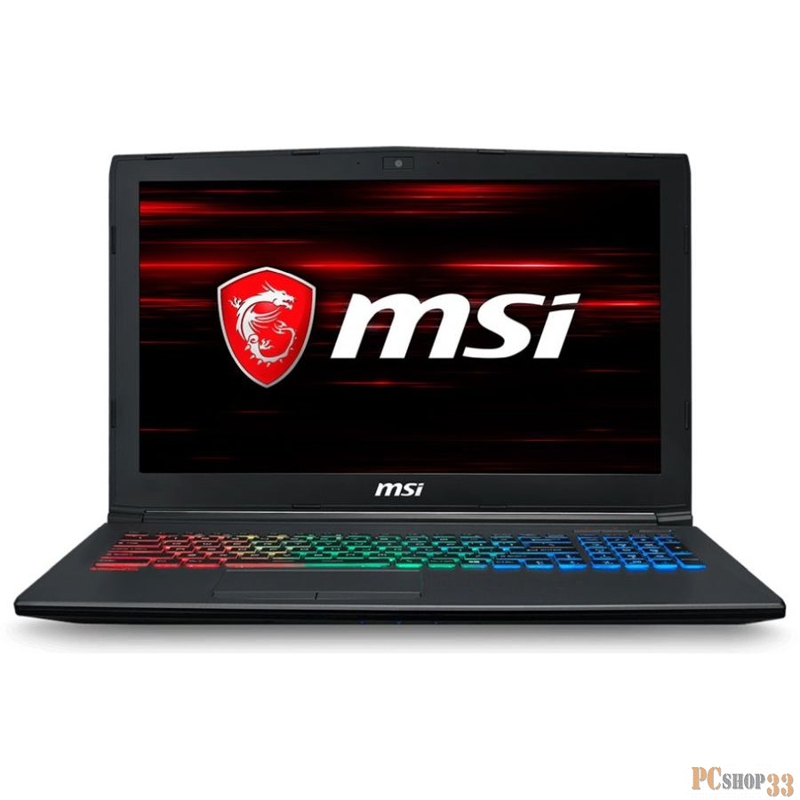 Ноутбук MSI GF62 8RD-268XRU i7-8750H (2.2)/8G/1T+128G SSD/15.6FHD AG/NV GTX1050Ti 4G/noODD/BT/DOS B