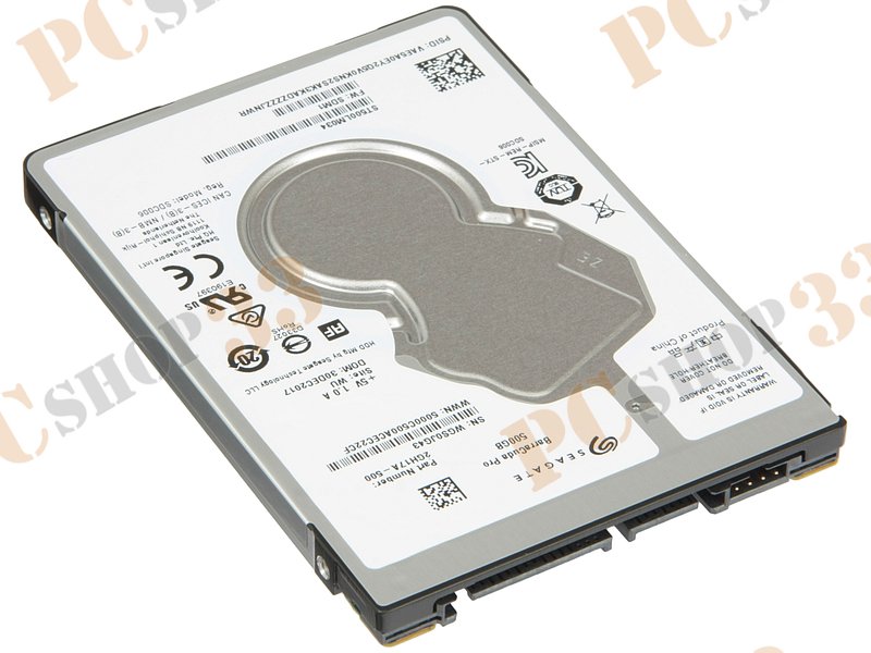 Жесткий диск 500ГБ 2.5 Seagate BarraCuda Pro ST500LM034, 7200об./мин., 128МБ (SATA III)