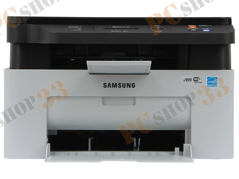 МФУ Samsung Xpress M2070W FEV, A4, лазерный, принтер + сканер + копир, ЖК, серо-черный (USB2.0, WiFi)