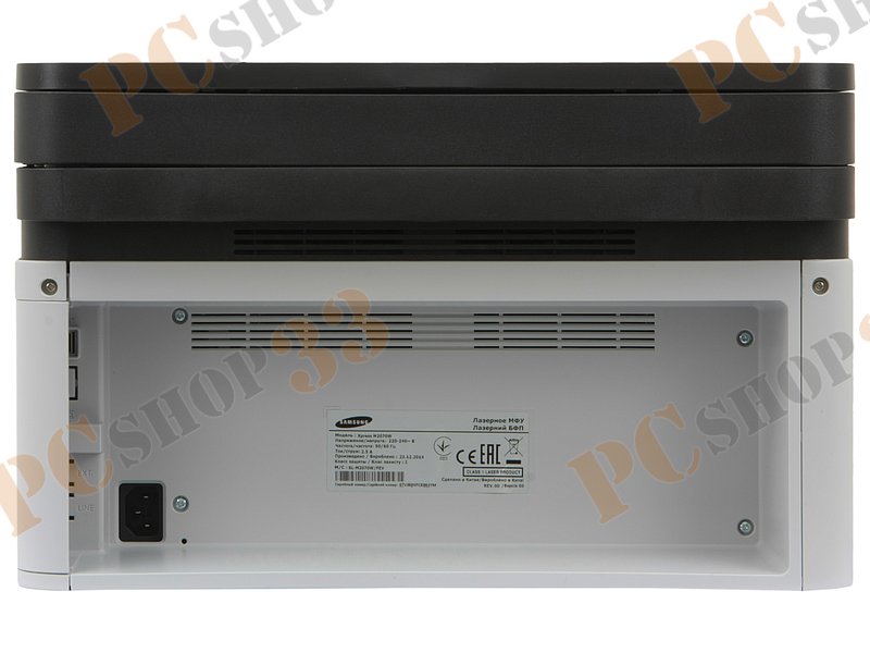 МФУ Samsung Xpress M2070W FEV, A4, лазерный, принтер + сканер + копир, ЖК, серо-черный (USB2.0, WiFi)