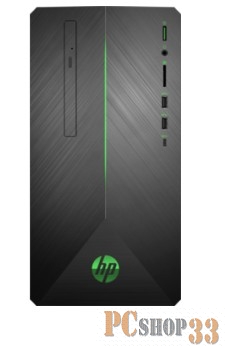 Игровой компьютер HP Pavilion Gaming 690-0007ur 4GM74EA (Core i7 8700-3.20ГГц, 16ГБ, 128ГБ+1ТБ, RX580, DVDRW, LAN, WiFI, BT, W10 H) + клавиатура + мышь