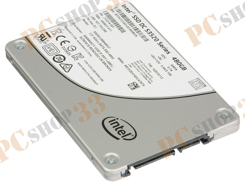 SSD диск 480ГБ 2.5 Intel DC S3520 SSDSC2BB480G701 (SATA III)