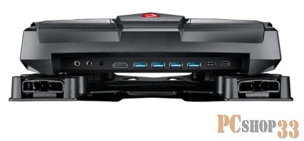 Игровой компьютер MSI VR One 7RE-215RU (Core i7 7820HQ-2.90ГГц, 16ГБ, 512ГБ SSD, GFGTX1070, WiFi, BT, W10 Pro)