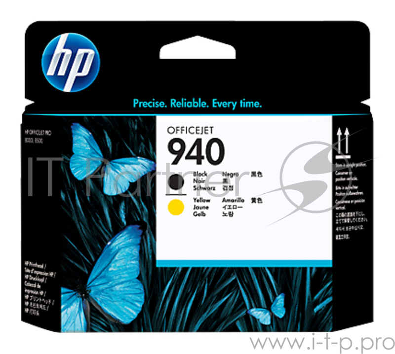 Печатающая головка HP Officejet Pro 8000/8500 №940 Black and Yellow (C4900A)