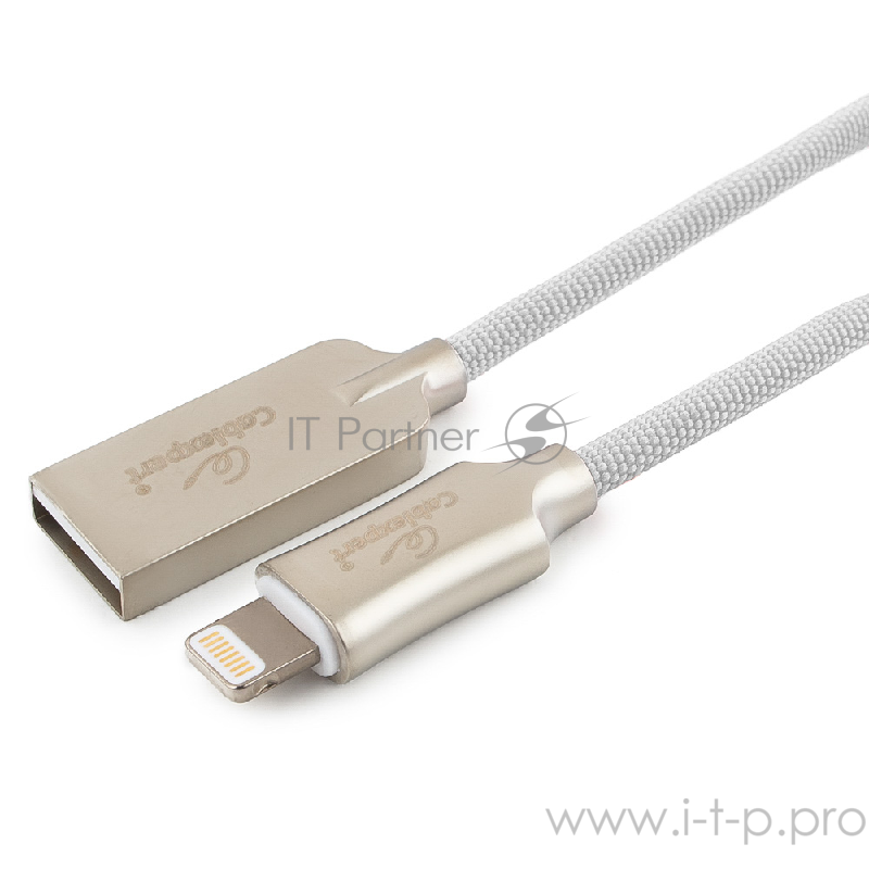 Кабель Cablexpert Кабель для Apple CC-P-APUSB02W-1M MFI, AM/Lightning, серия Platinum, длина 1м, белый, блистер