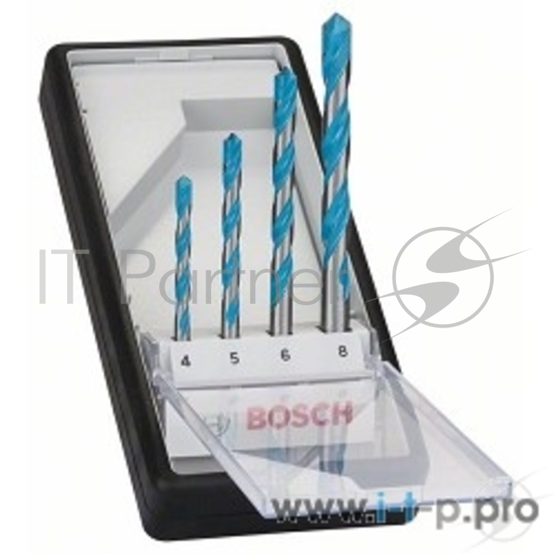 Bosch Bosch Robust Line Multi Construction CYL-9 2607010521 набор сверл 4 шт,универсальный