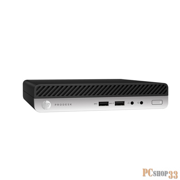Компьютер HP ProDesk 400 G4 4CZ91EA DM {i3-8100T/8Gb/256Gb SSD/W10Pro}
