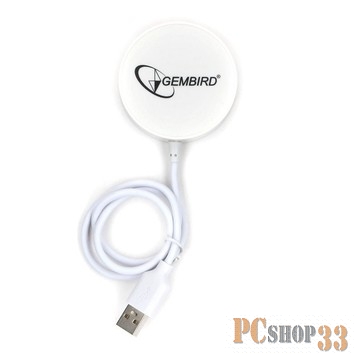 Контроллер GEMBIRD HUB USB2.0 4-port UHB-241 , 4 порта, блистер, белый