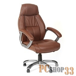 Офисные кресла Офисное кресло Chairman 436 кожа коричневая , (6083474)