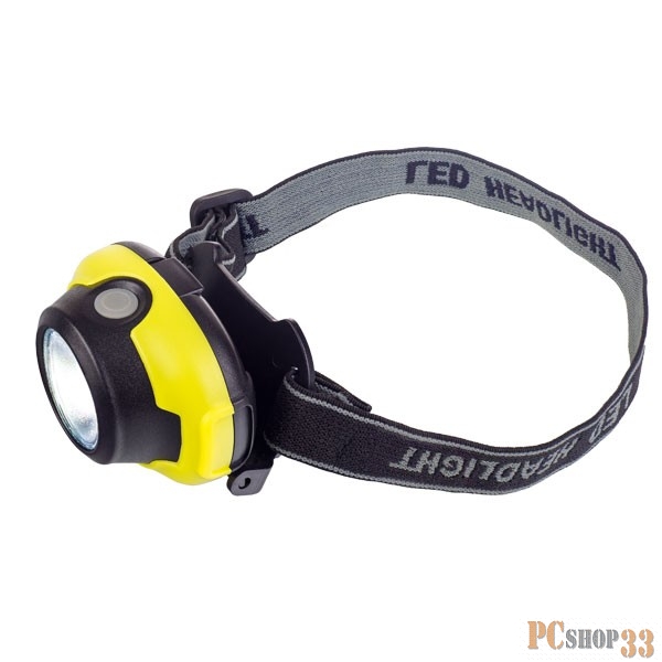 Фонари Perfeo PF_A4448 Светодиодный налобный фонарь PF_A4448, 1Watt COB, 3 режима