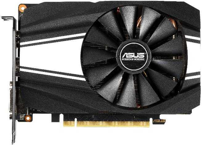 Видеокарта ASUS GeForce RTX 2060 6ГБ PH-RTX2060-6G (GeForce RTX 2060, DDR6, DVI, 2xHDMI, DP) (PCI-E)
