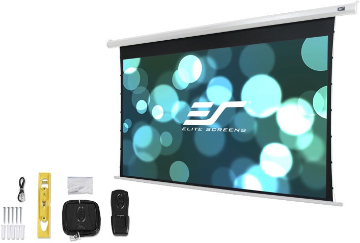 Экран Elite Screens 124.5x221.4см Tab-Tension ELECTRIC100XHT Spectrum 16:9 настенно-потолочный натяж