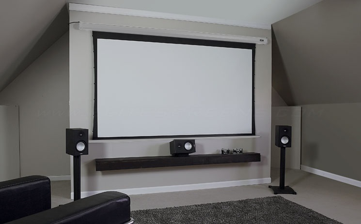 Экран Elite Screens 124.5x221.4см Tab-Tension ELECTRIC100XHT Spectrum 16:9 настенно-потолочный натяж