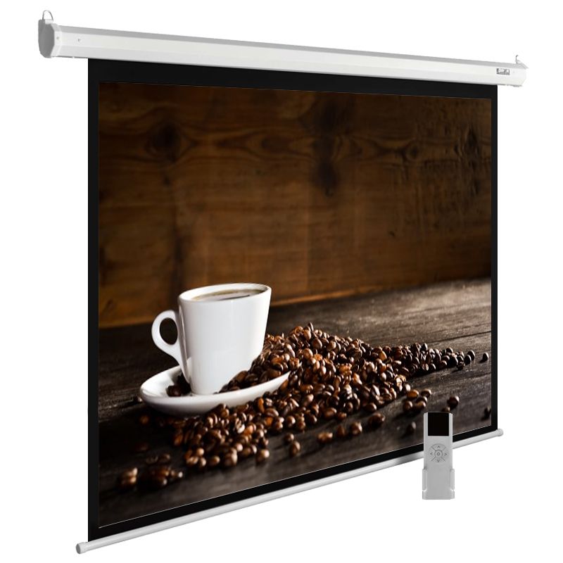 Экран Cactus 300x300см MotoExpert CS-PSME-300x300-WT 1:1 настенно-потолочный рулонный белый (моториз