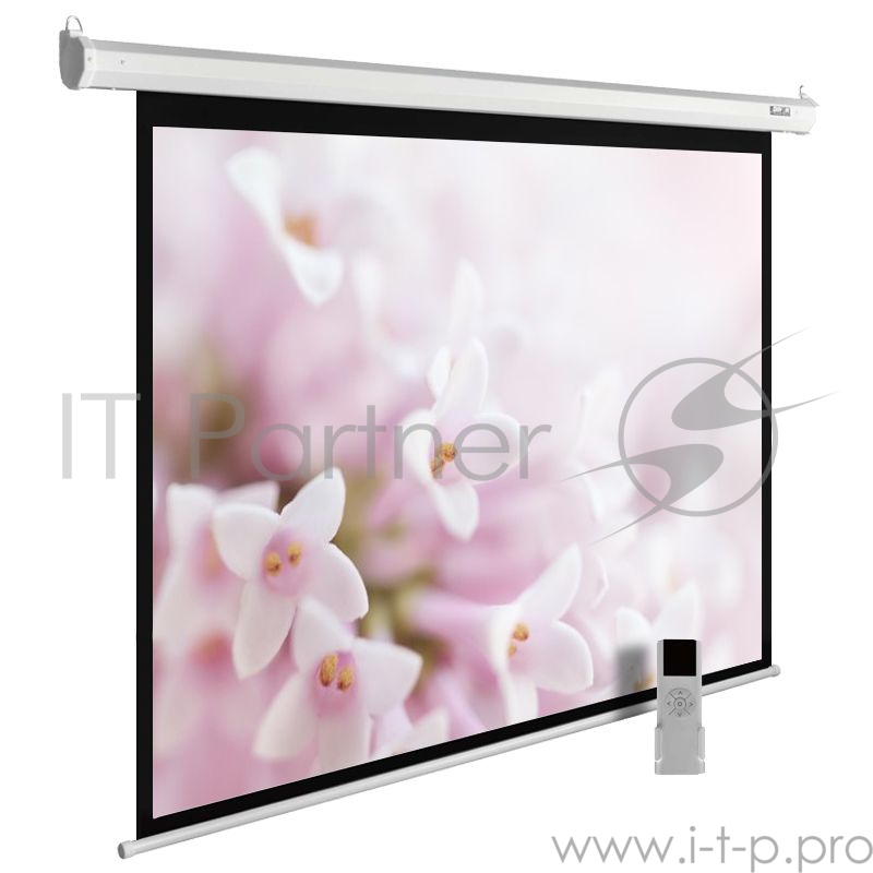 Экран Cactus 240x240см MotoExpert CS-PSME-240x240-WT 1:1 напольный рулонный белый (моторизованный пр