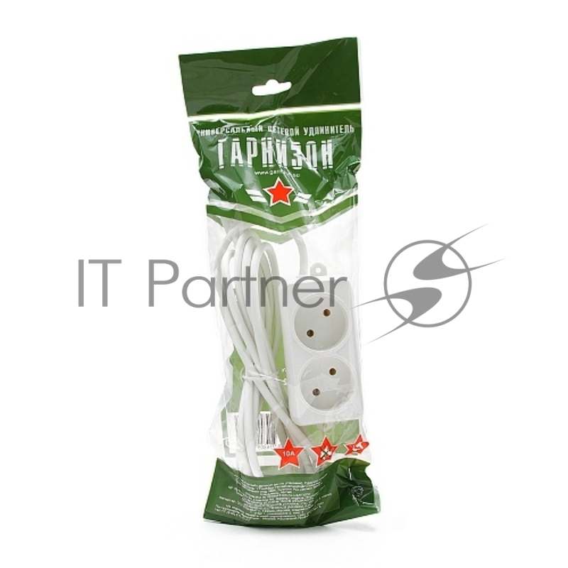 Удлинитель Гарнизон 2р 10А 3м