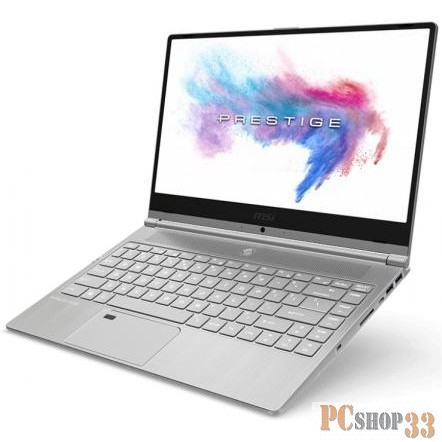 Ноутбук MSI PS42 8RB-204RU i7-8550U (1.8)/16G/512G SSD/14FHD IPS/NV MX150 2G/noODD/BT/Win10 Silver