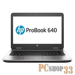 Ноутбук HP ProBook 640 G2 Core i3-6100U 2.3GHz,14 HD (1366x768) AG,4Gb DDR4(1),500Gb 7200,DVDRW,48Wh LL,FPR
