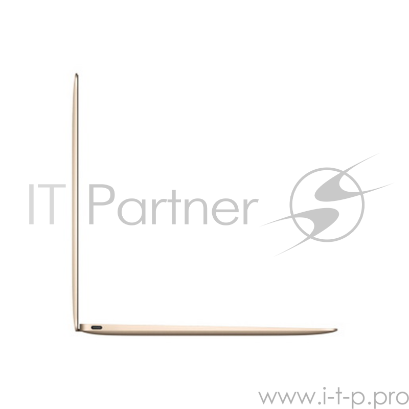 Ноутбук 12 Apple MacBook: 1.3(TB 3.2)GHz Intel Dual-Core i5, 8GB, 512GB SSD, Intel HD Graphics 615, Gold