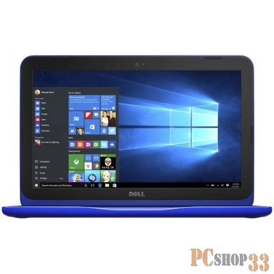 Ноутбук Dell Inspiron 3180 A9 9420e/4Gb/SSD128Gb/AMD Radeon R5/11.6/HD (1366x768)/Linux/blue/WiFi/B