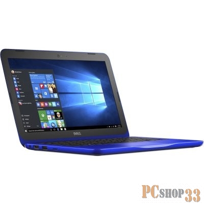 Ноутбук Dell Inspiron 3180 A9 9420e/4Gb/SSD128Gb/AMD Radeon R5/11.6/HD (1366x768)/Linux/blue/WiFi/B