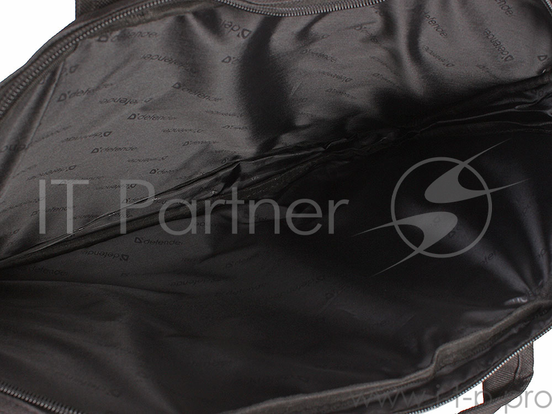 Сумка для ноутбука Defender Monte 17 черный, органайзер