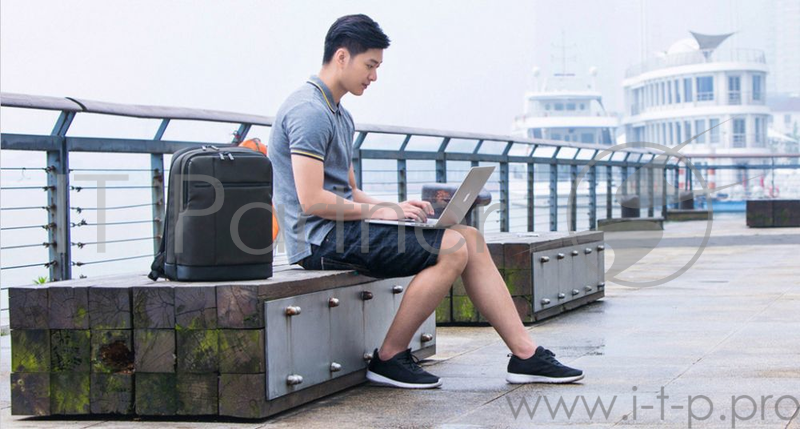 Рюкзак для ноутбука 15 Xiaomi Mi Business Backpack черный полиэстер/нейлон (ZJB4064GL)