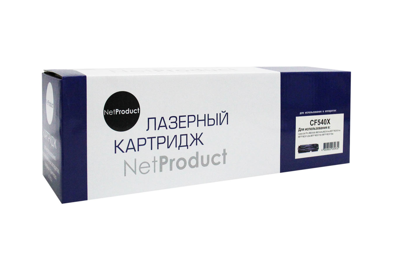 Картридж NetProduct (N-CF540X) для HP CLJ Pro M254nw/dw/M280nw/M281fdn/M281f Bk, 3,2K