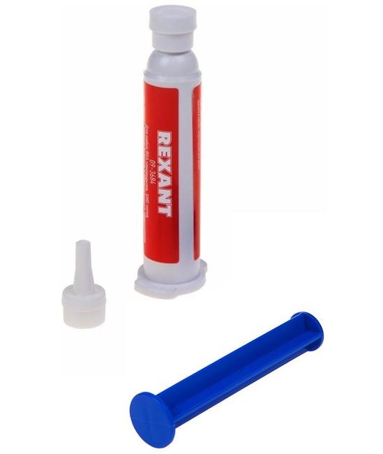 Припои Rexant 09-3684 Флюс-гель для пайки BGA и SMD 12мл (шприц)