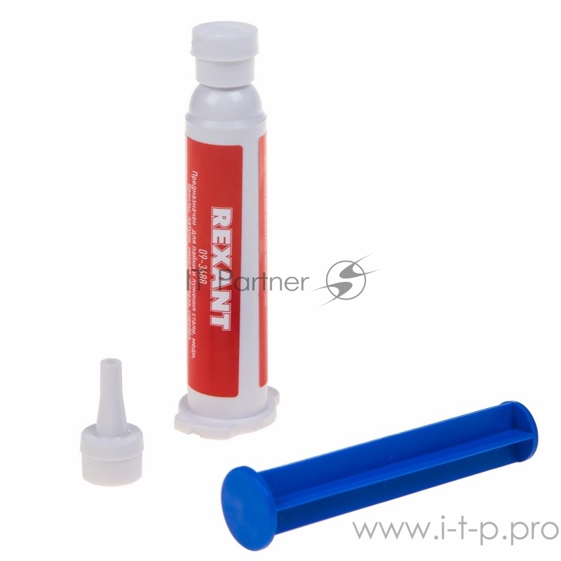 Припои Rexant 09-3688 Флюс-гель для пайки ПАЯЛЬНАЯ КИСЛОТА 12мл (шприц)