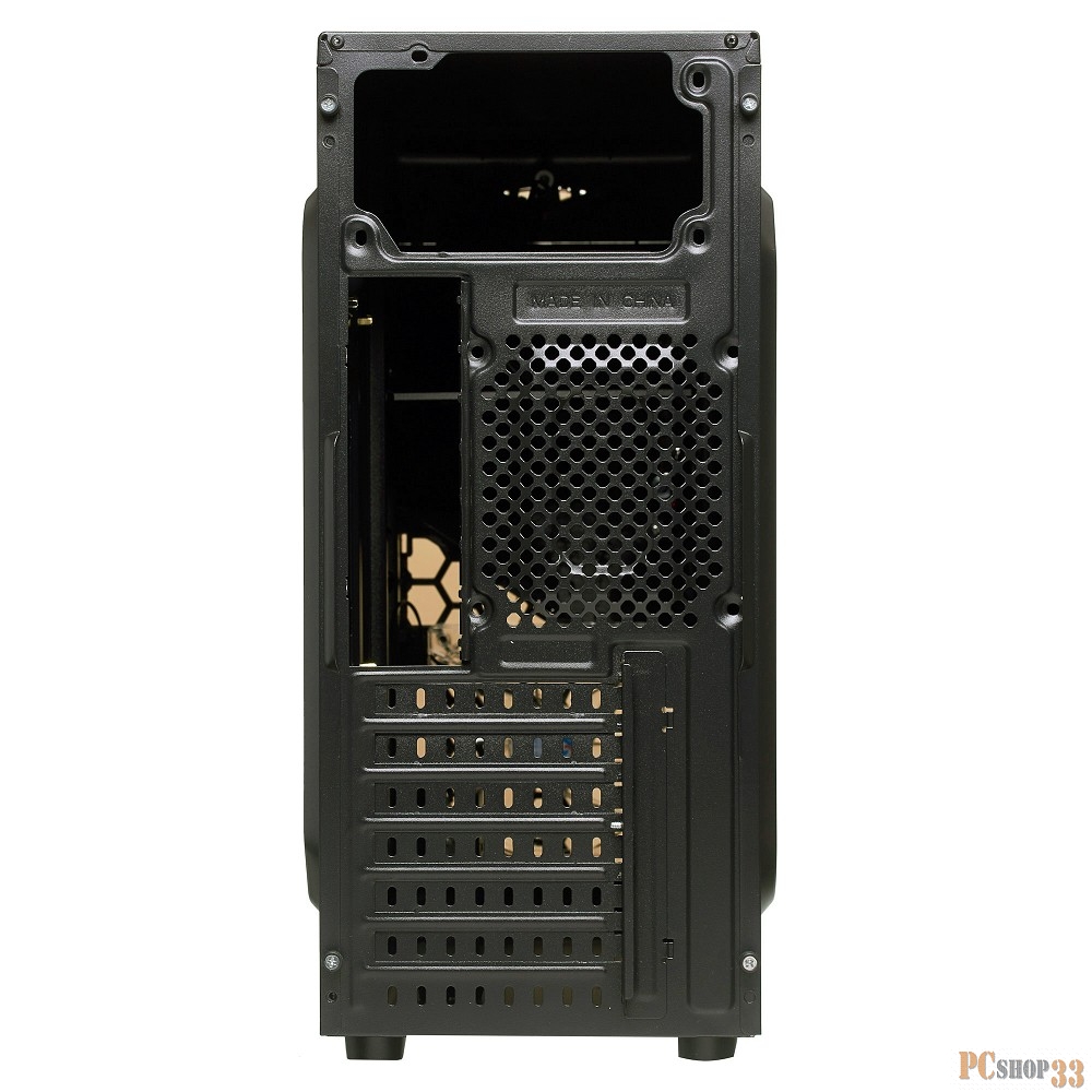 Корпуса Exegate EX277204RUS Корпус Miditower EVO-8205 Black-Blue light, ATX, 600NPX, 1*USB+1*USB3.0, HD Audio