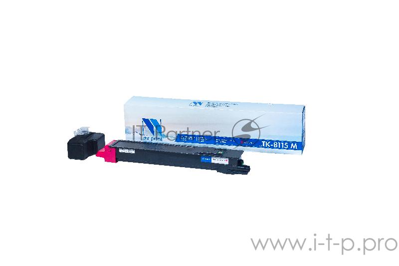 Расходные материалы NV Print TK-8115M Тонер-картридж для Kyocera EcoSys-M8124/EcoSys-M8130, (6000k), Magenta