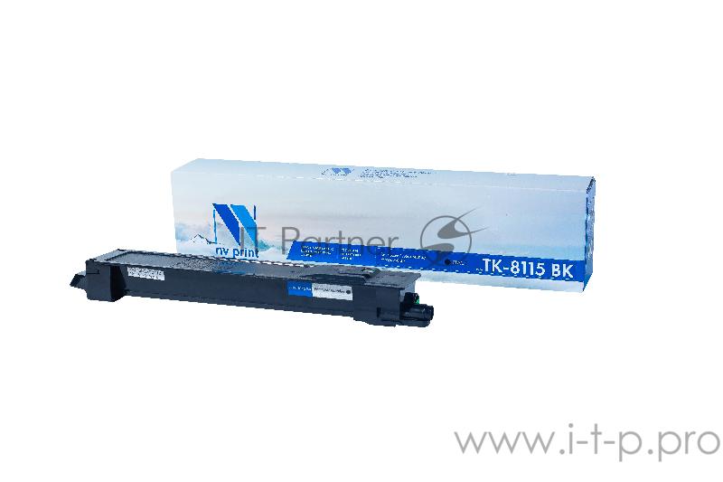 Расходные материалы NV Print TK-8115BK Тонер-картридж для Kyocera EcoSys-M8124/EcoSys-M8130, (12000k), Black