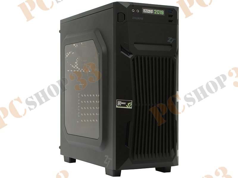 Компьютер FLEXTRON Energo (Ci3-8100-3.60ГГц/PRIME H310M-K/8ГБ/120ГБ/1ТБ/4ГБ GTX1050Ti/W10 H) (904791)