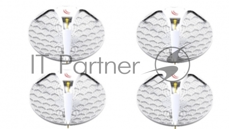 Точка доступа MikroTik RBLHG-5HPnD-XL4pack LHG XL HP5 4pack (LHG XL HP5 with 27dBi 5GHz antenna, Dua