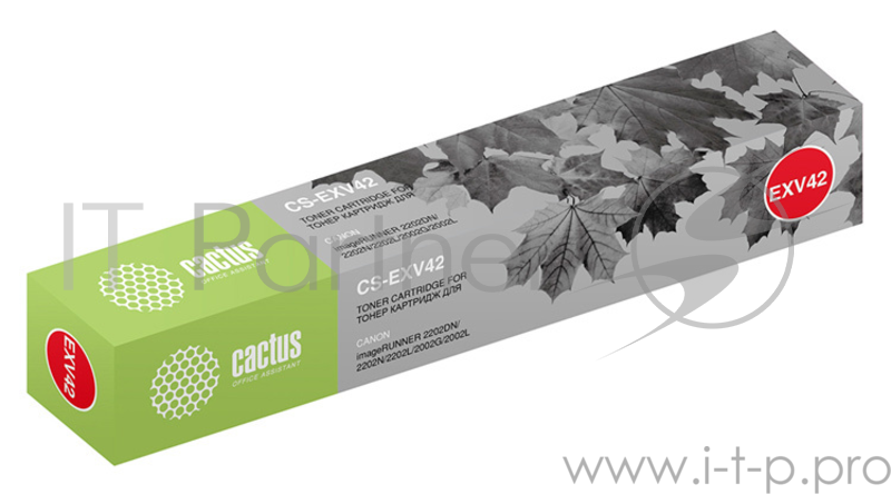 Тонер Картридж Cactus CS-EXV42 черный (10200стр.) для Canon IR 2202/2202N/2204 MFP/2204F MFP/2204N M