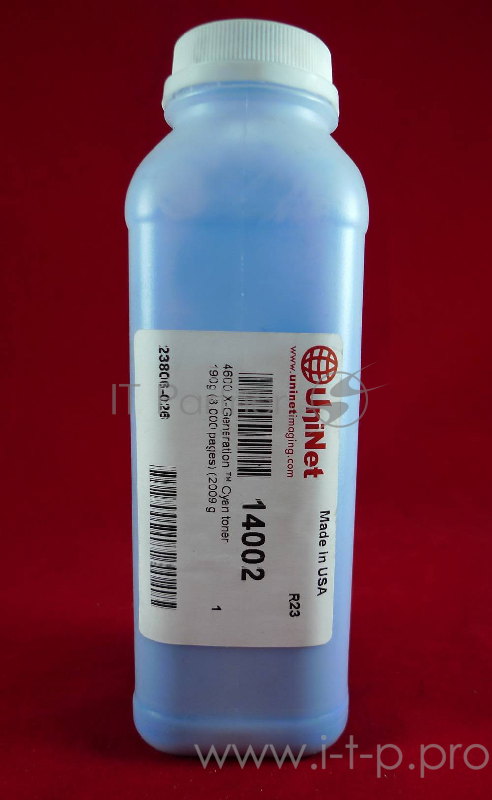 Тонер HP LJ 4600/4650Cyan (фл. 220г) X-Generation 8K Uninet