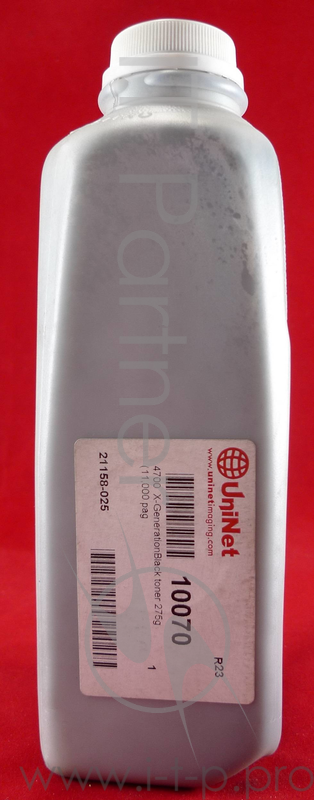 Тонер HP LJ 4700 Black (фл. 275г) X-generation 11K Uninet