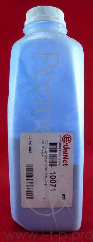 Тонер HP LJ 4700 Cyan (фл. 240г) X-generation 10K Uninet