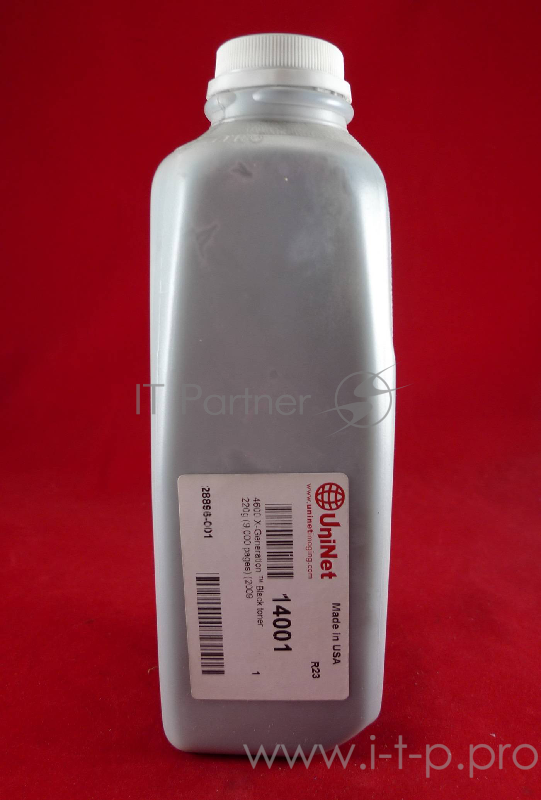 Тонер HP LJ 4600/4650 Black (фл. 220г) X-Generation 9K Uninet