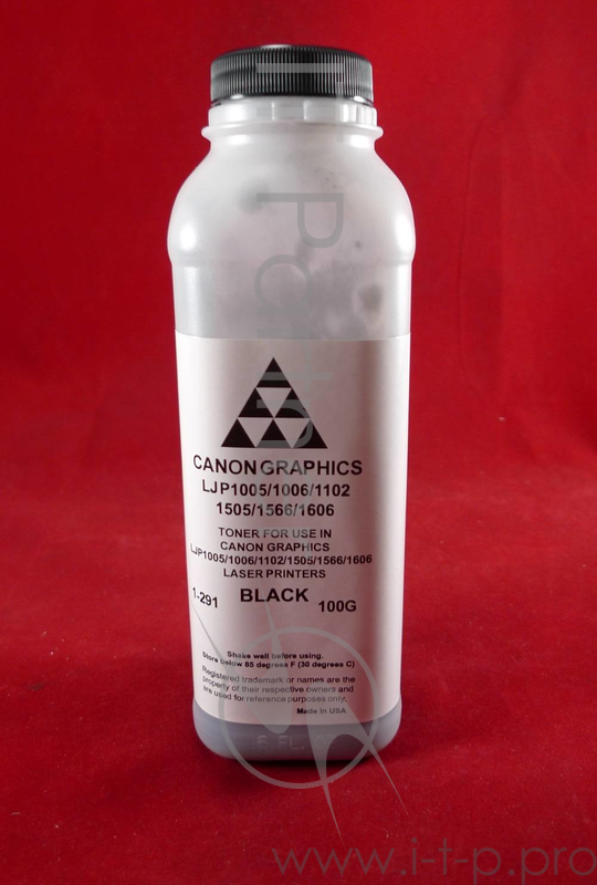Тонер HP LJ P1102/1120/1505/22/66/1606 LBP-3010/3250 (фл. 100г) AQC-США
