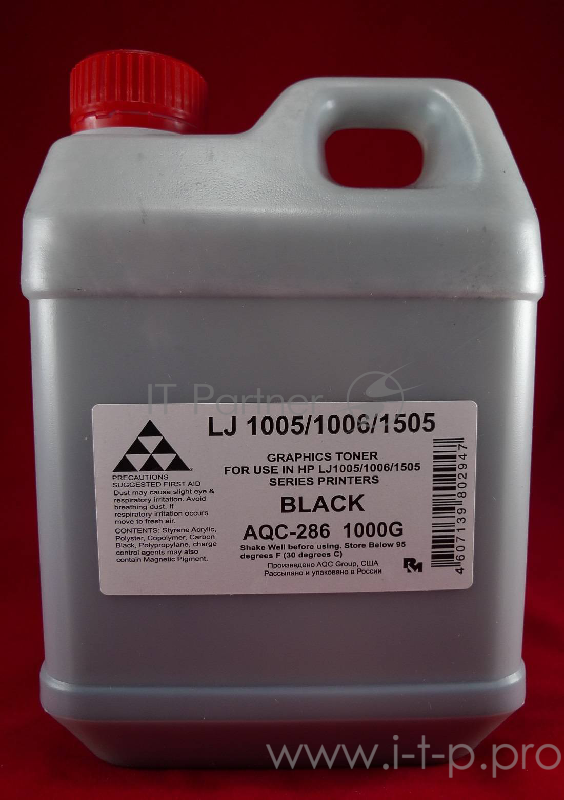 Тонер HP LJ P1005/1006/1102/1120/1505/1522 Canon LBP-3010/3250 (кан., 1кг.) (AQC-США фас России)