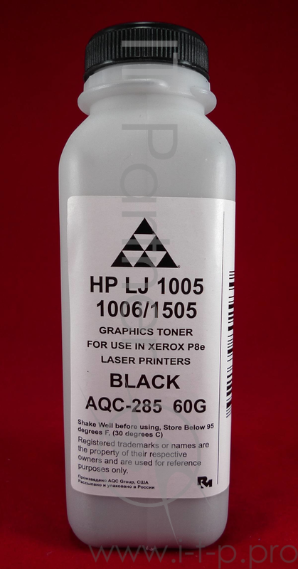 Тонер HP LJ P1005/06/1102/1120/1505/22/66/ (фл.60г.) (AQC-США фас России)