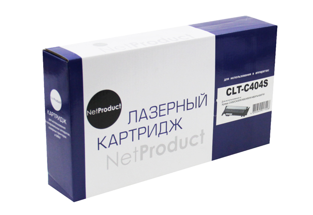 Картридж NetProduct (N-CLT-C404S) для Samsung Xpress C430/C430W/480/W/FN, C, 1K