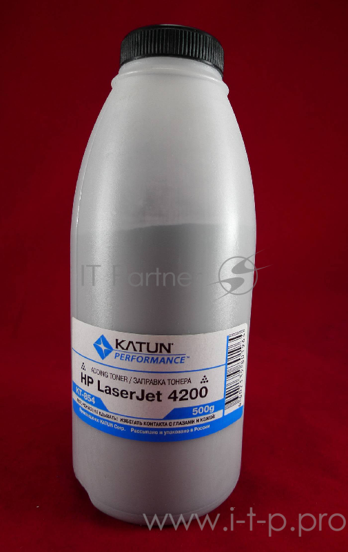 Тонер HP LJ 4200/4250/4300/4350/5200 (фл. 500г) Katun фас. Россия