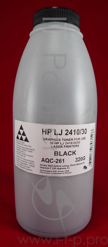 Тонер HP LJ 2410/20/30 (фл. 320г) AQC фас. Россия
