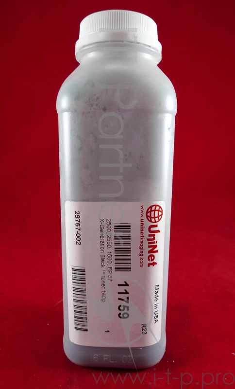 Тонер HP LJ 1500/2500/2550 Black (фл. 140г) X-generation Uninet