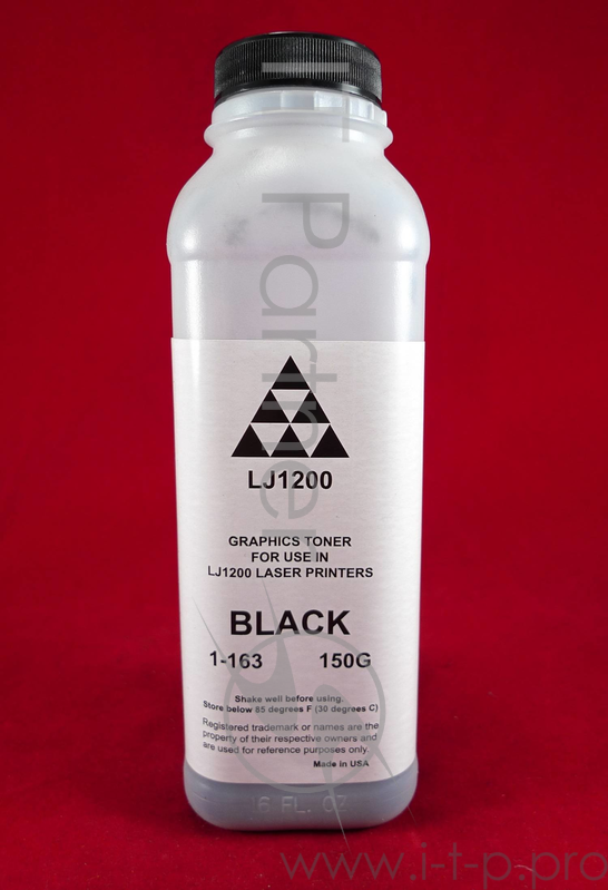 Тонер HP LJ 1200/1300/1000W, Canon LBP3200 (фл. 150г) AQC-США