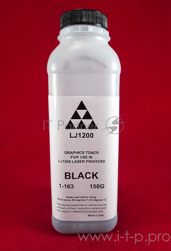Тонер HP LJ 1200/1300/1000W, Canon LBP3200 (фл. 150г) AQC-США